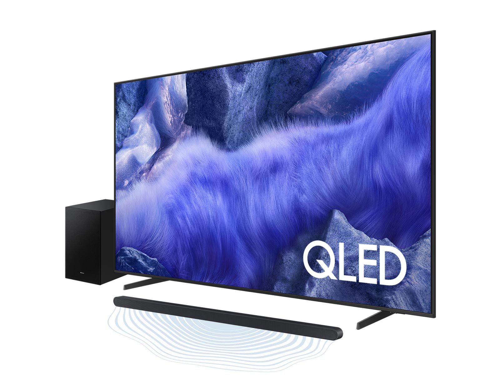 43” Class QLED QEF1 4K with Ultra-slim 3.1ch. Wireless Dolby ATMOS Soundbar w/ Q-Symphony HW-S700D
