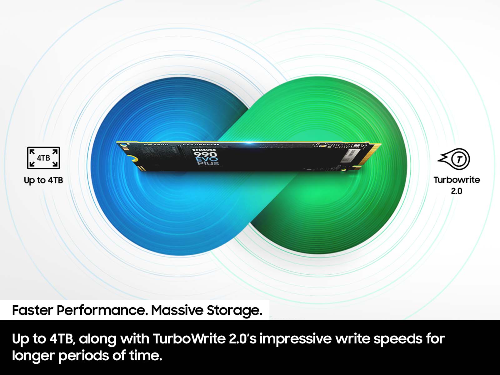 Thumbnail image of 990 EVO Plus 4 TB SSD Gen4 NVMe&trade; M.2