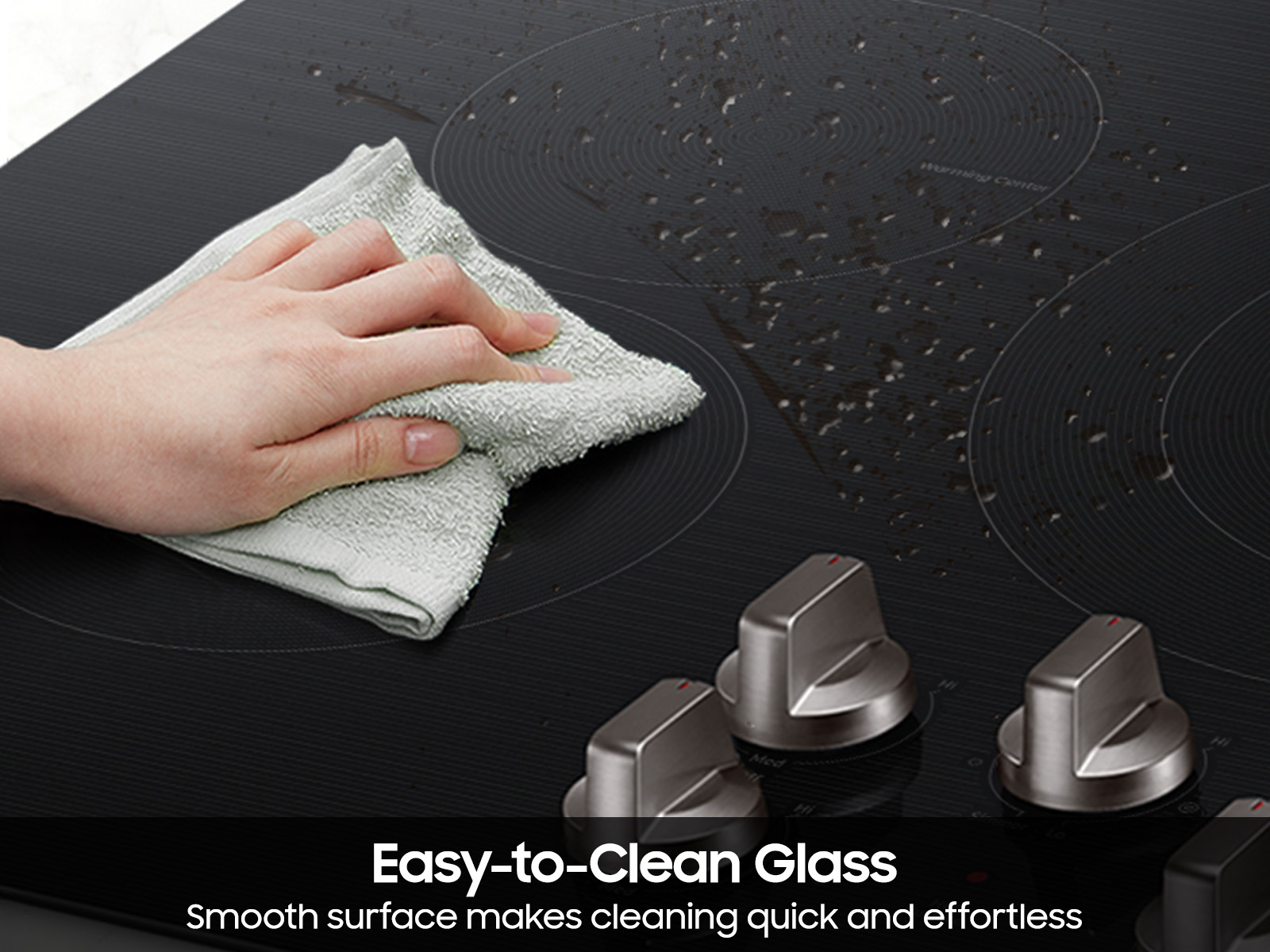 SamsungUS/home/home-appliances/cooktops-and-hoods/electric-cooktops/nz36fg5332rkaa/gallery/NZ36FG5332RK_06_Easy-To-Clean_Infographic_SCOM.jpg