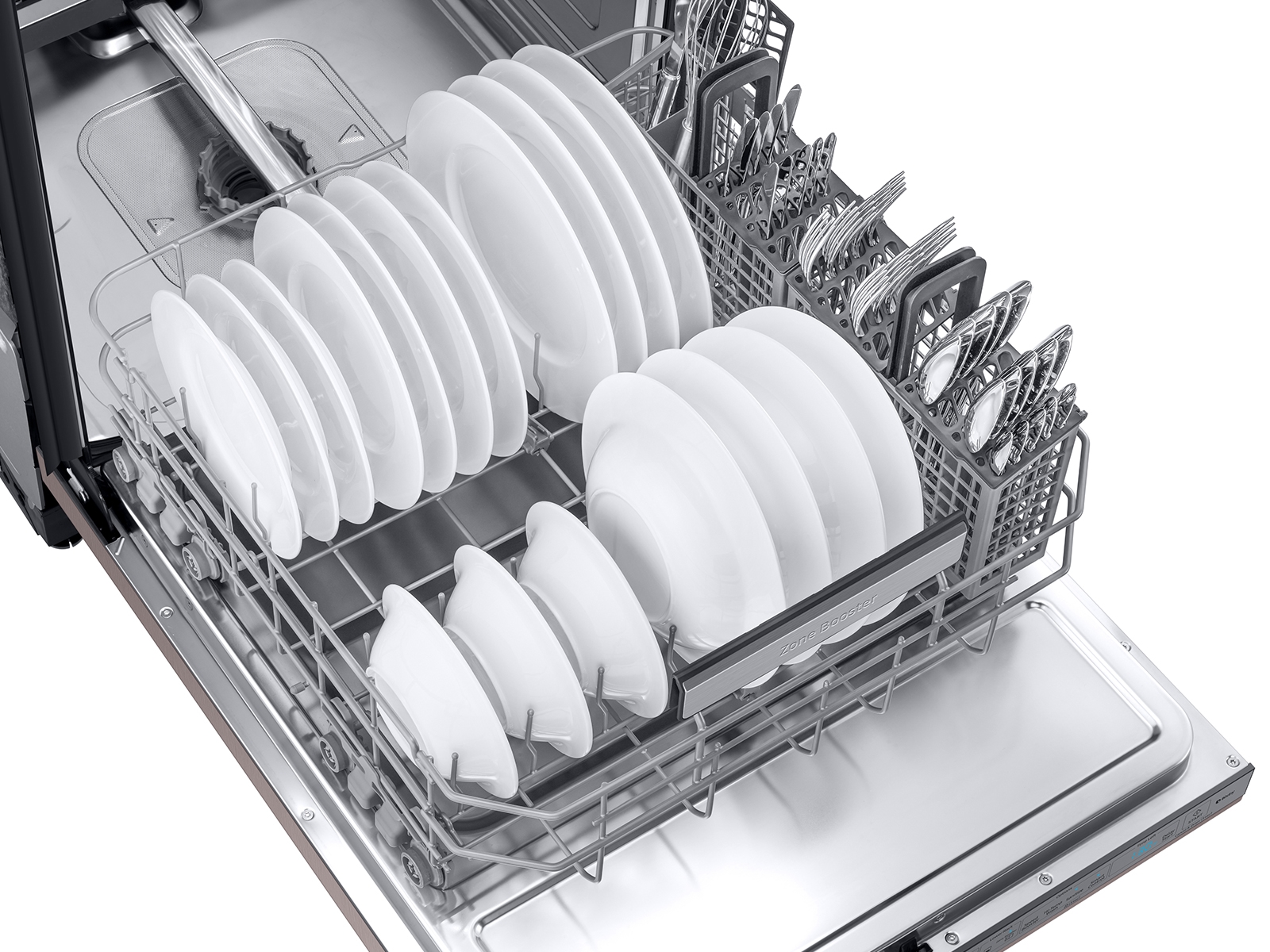 Thumbnail image of Bespoke Smart 39dBA Dishwasher with Linear Wash in Fingerprint Resistant Tuscan Steel