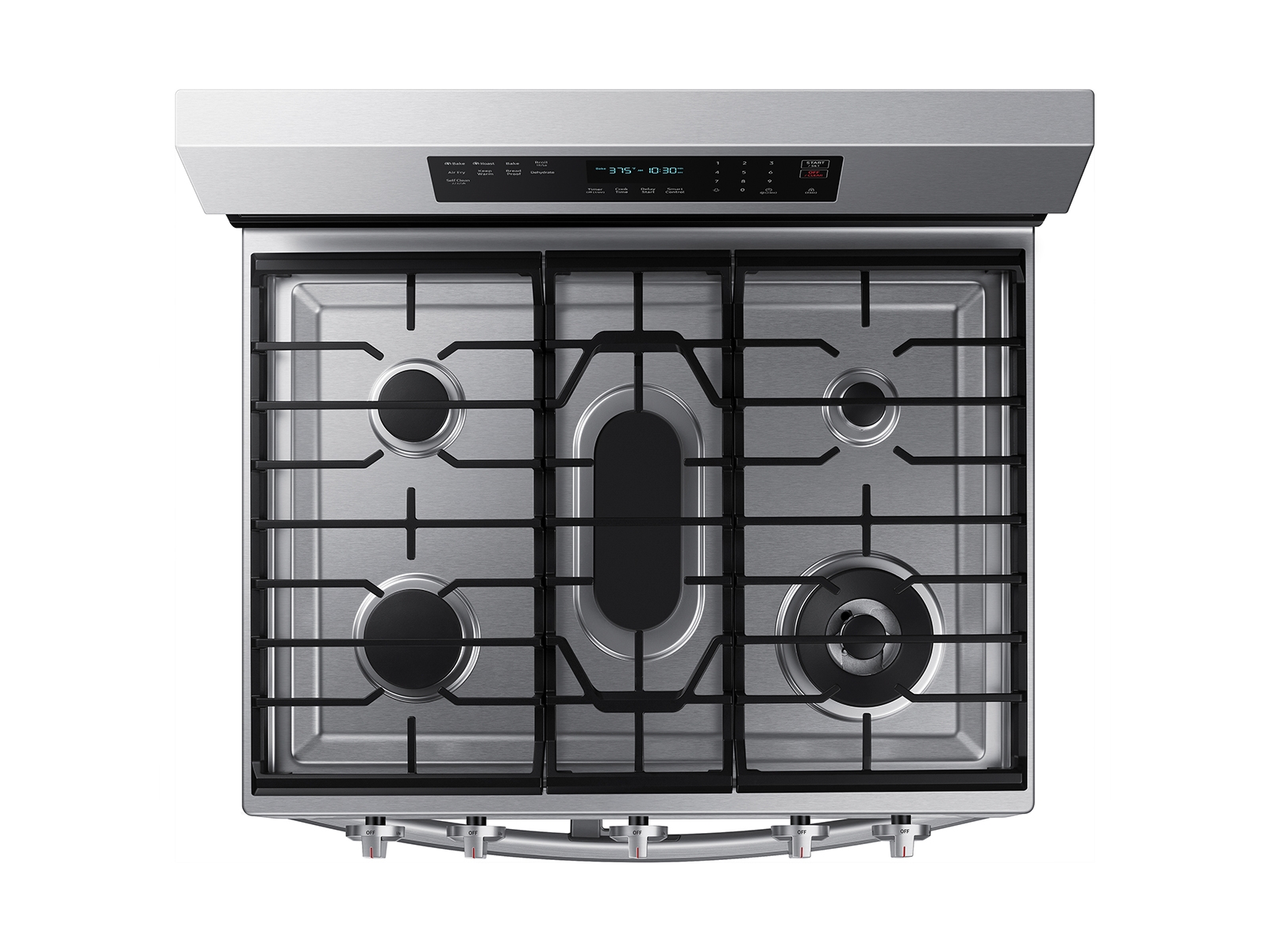 Thumbnail image of 6.0 cu. ft. Smart Freestanding Gas Range with Flex Duo™, Stainless Cooktop & Air Fry in Stainless Steel