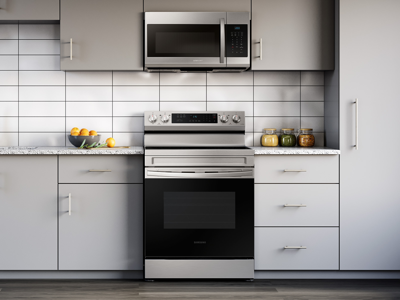 Thumbnail image of 6.3 cu. ft. Smart Freestanding Electric Range with Rapid Boil™ & Self Clean in Stainless Steel