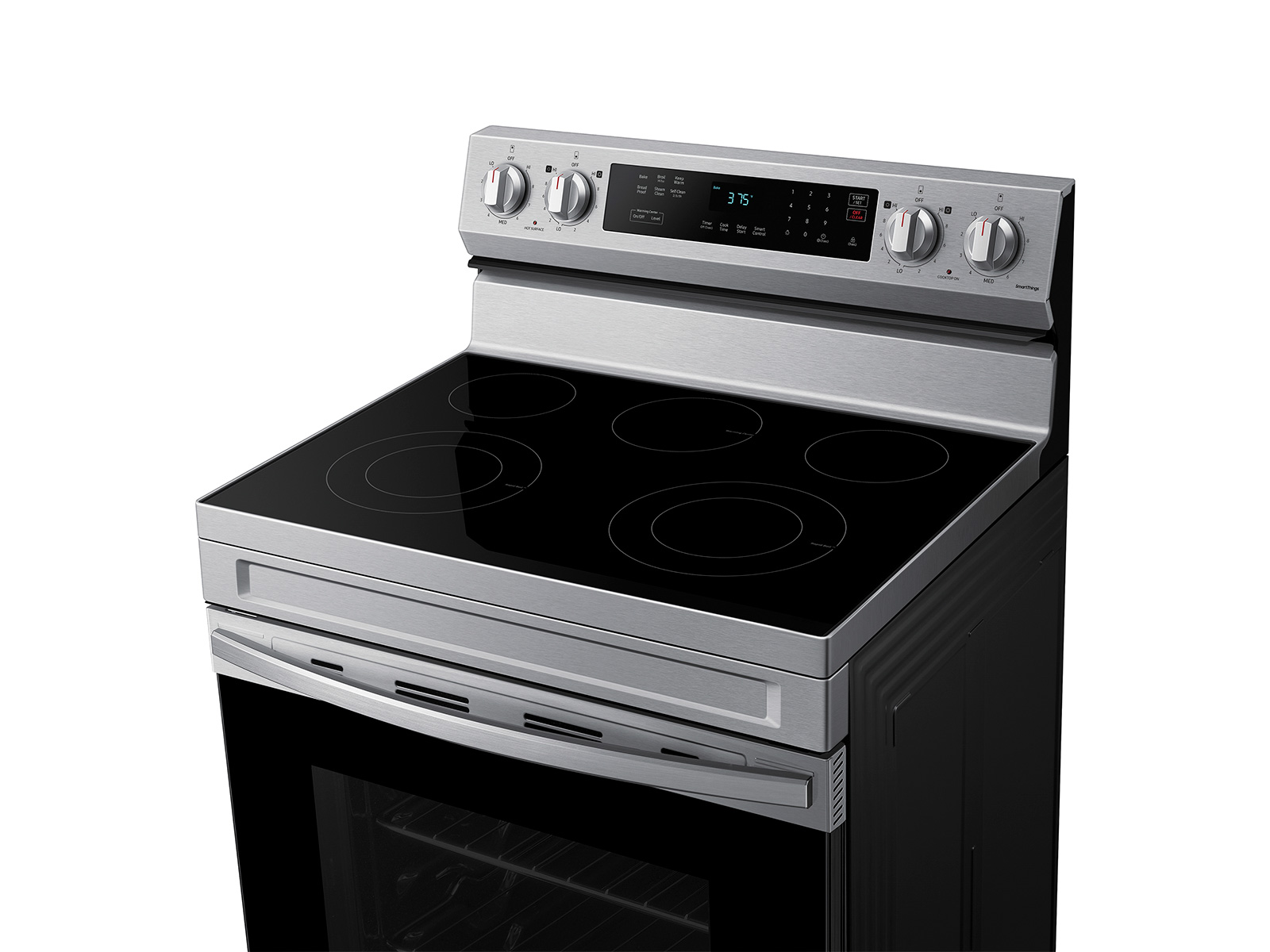 Thumbnail image of 6.3 cu. ft. Smart Freestanding Electric Range with Rapid Boil™ & Self Clean in Stainless Steel
