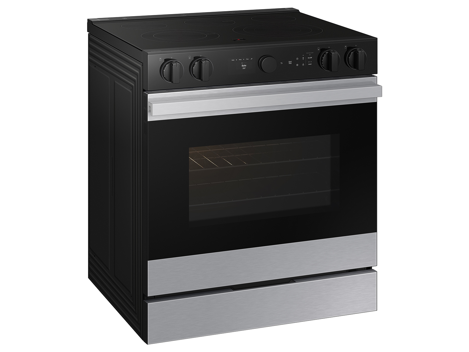 Thumbnail image of Bespoke 6.3 cu. ft. Smart Slide-In Electric Range with Smart Oven Camera & Illuminated Precision Knobs in Stainless Steel