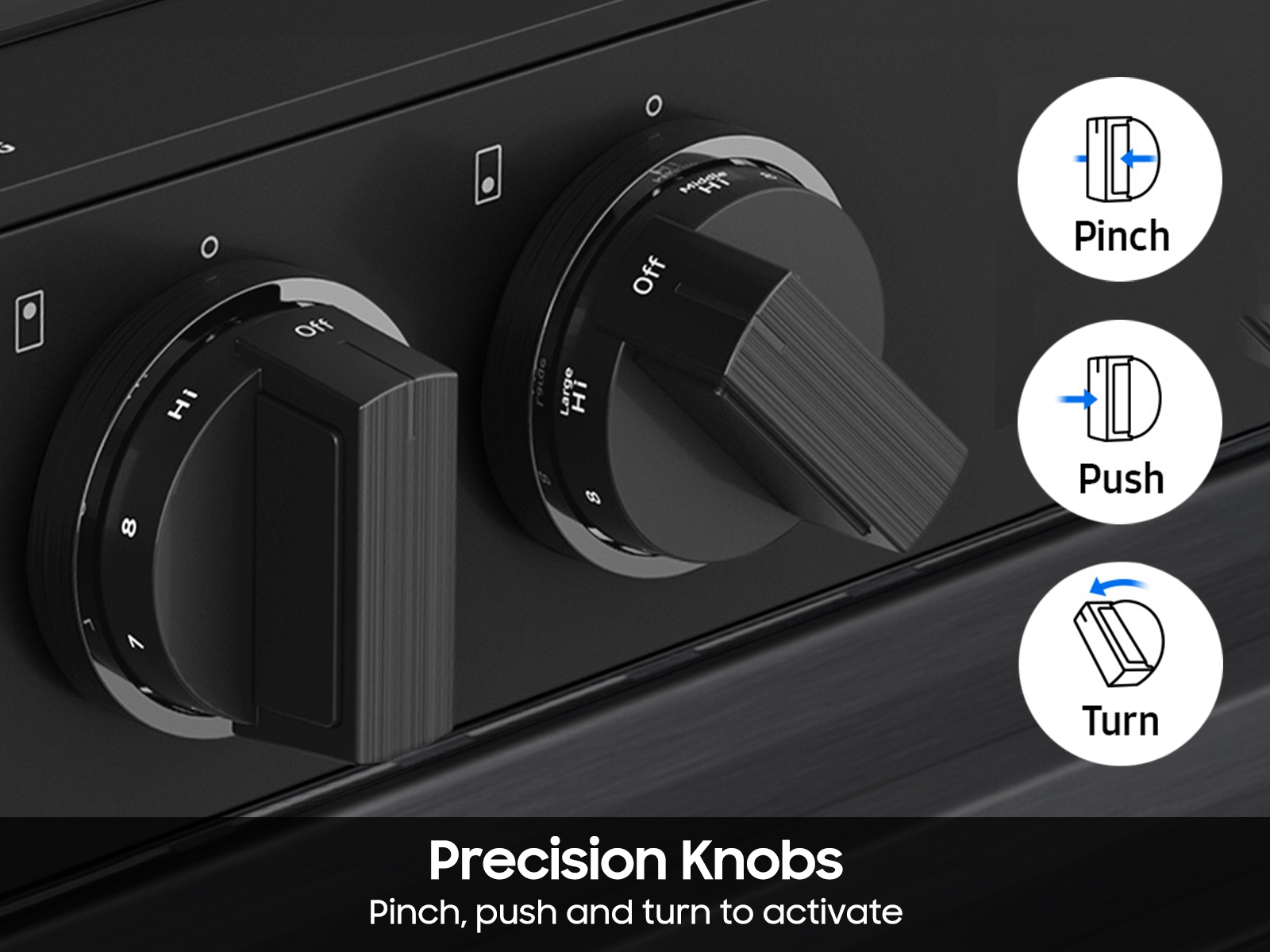 Thumbnail image of Bespoke 6.3 cu. ft. Smart Slide-In Electric Range with Air Sous Vide & Air Fry in White Glass