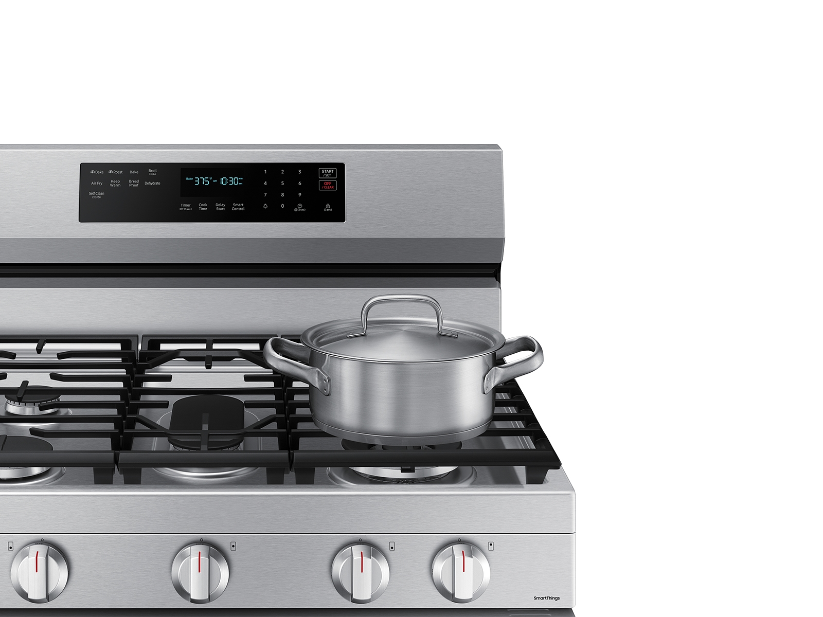 Thumbnail image of 6.0 cu. ft. Smart Freestanding Gas Range with No-Preheat Air Fry, Convection+ & Stainless Cooktop in Stainless Steel