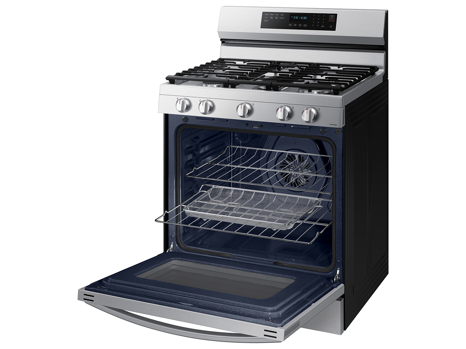 Thumbnail image of 6.0 cu. ft. Smart Freestanding Gas Range with No-Preheat Air Fry, Convection+ & Stainless Cooktop in Stainless Steel
