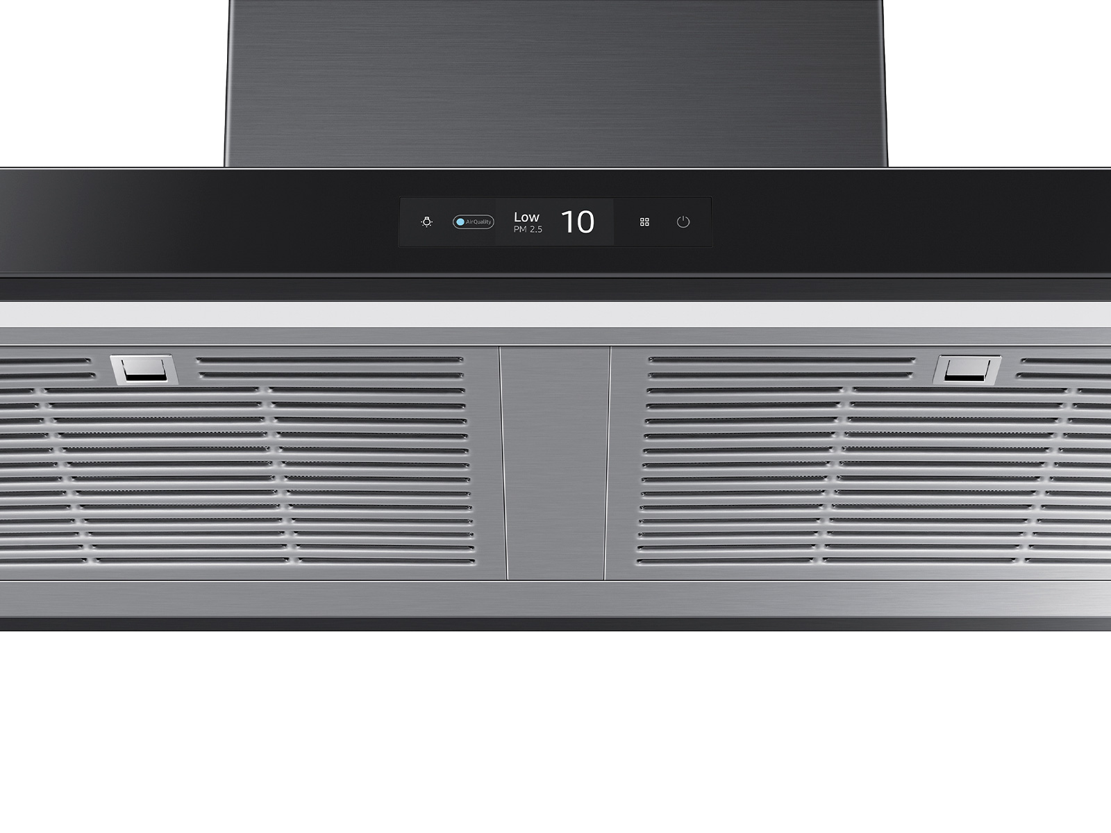 Thumbnail image of 36” Bespoke Smart Wall Mount Hood with LCD Display in Clean Deep Charcoal