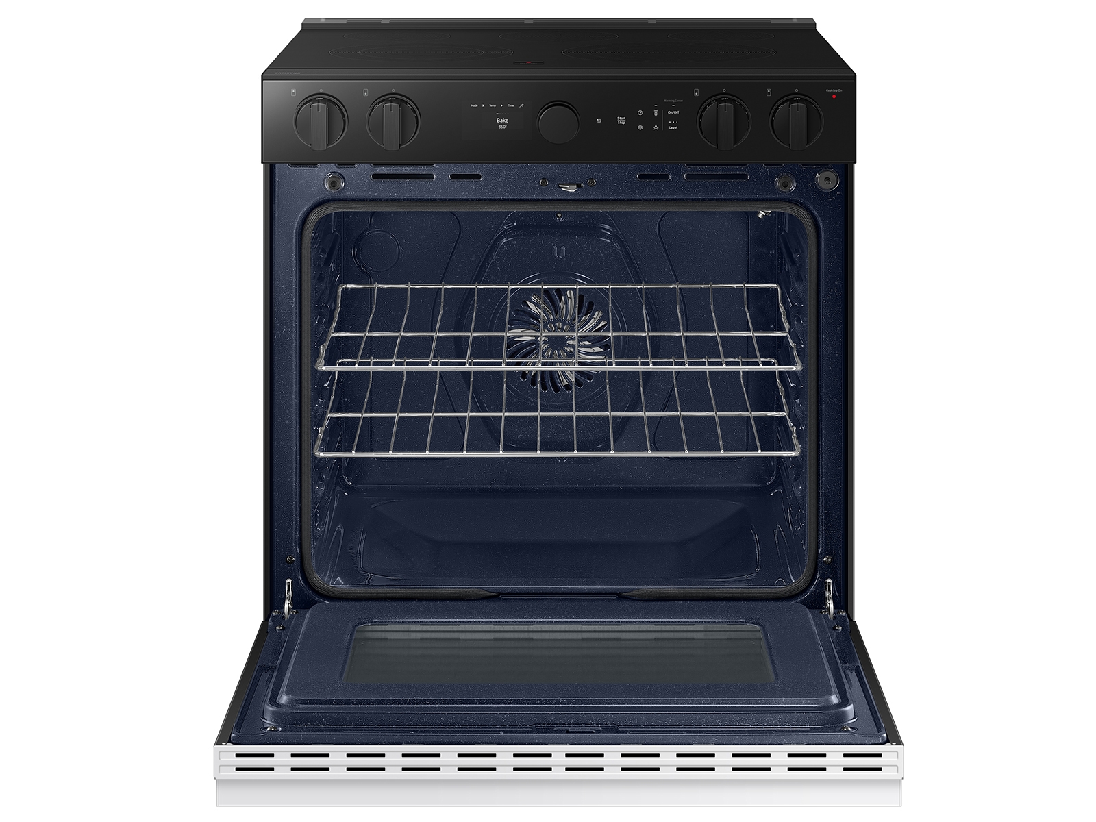 Thumbnail image of Bespoke 6.3 cu. ft. Smart Slide-In Electric Range with Air Sous Vide & Air Fry in White Glass