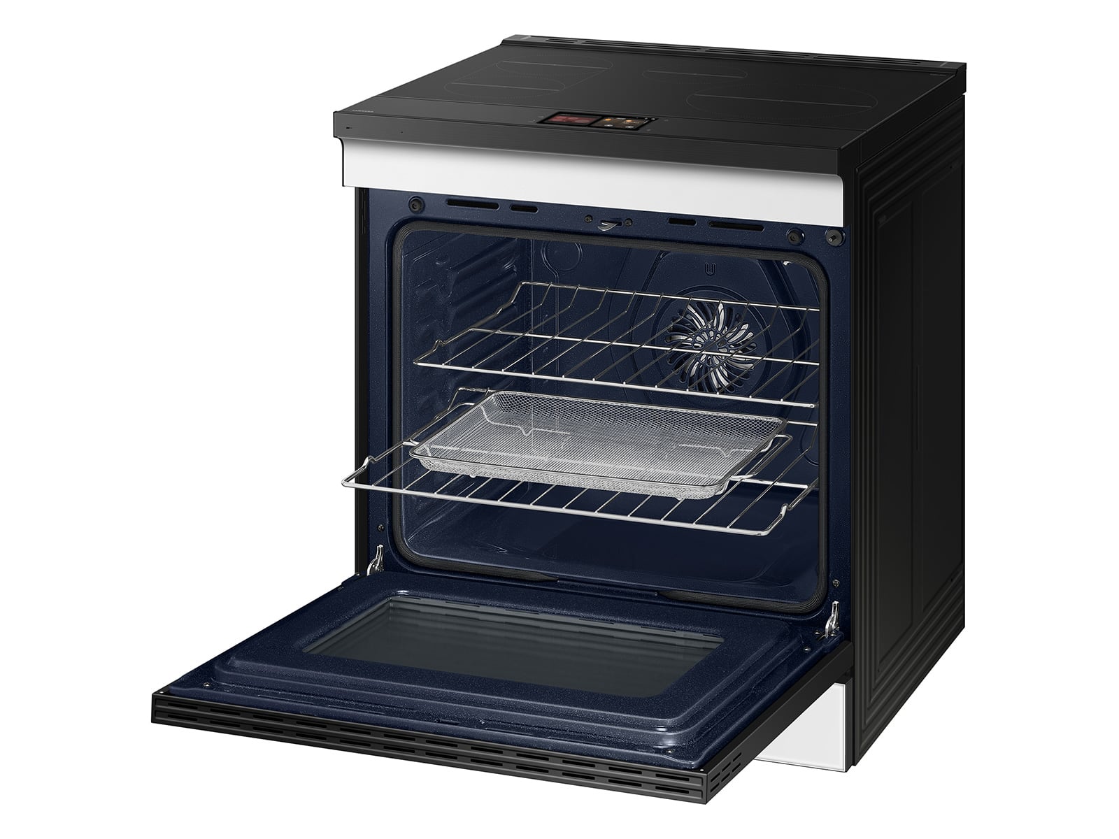 Thumbnail image of Bespoke 6.3 cu. ft. Smart Slide-In Induction Range with AI Home & Smart Oven Camera in Stainless Steel