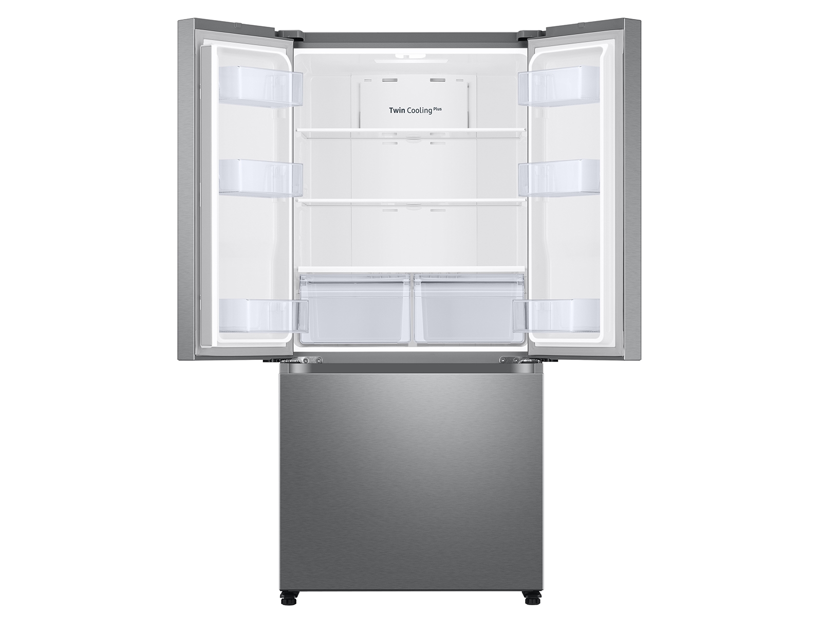 Thumbnail image of 18 cu. ft. Smart Counter Depth 3-Door French Door Refrigerator in Stainless Steel