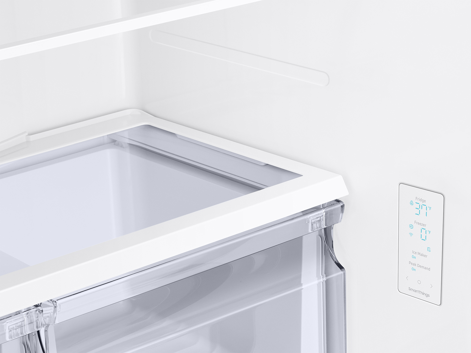 Thumbnail image of 18 cu. ft. Smart Counter Depth 3-Door French Door Refrigerator in Stainless Steel