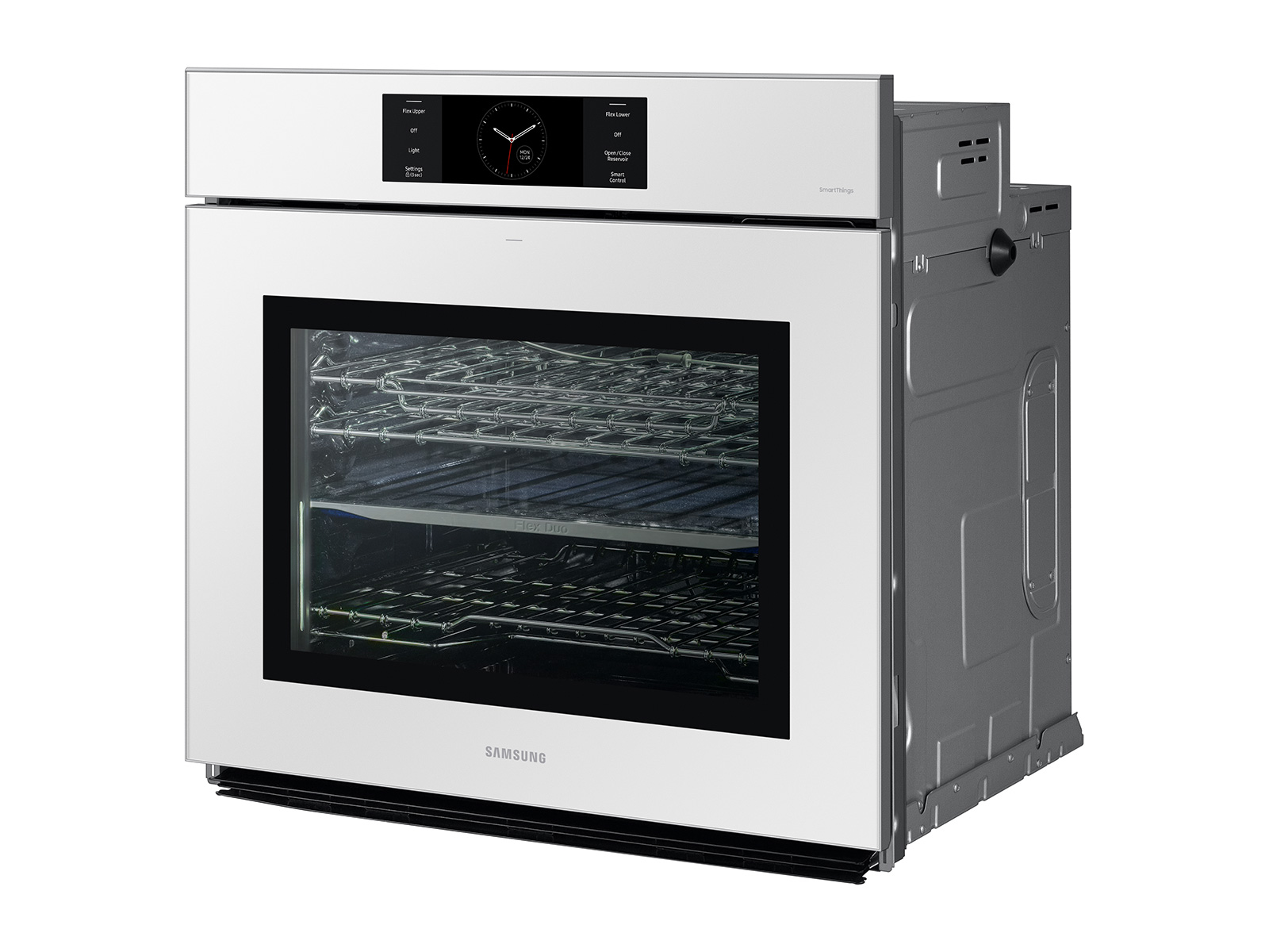 Thumbnail image of Bespoke 30” White Glass Single Wall Oven with AI Pro Cooking™ Camera