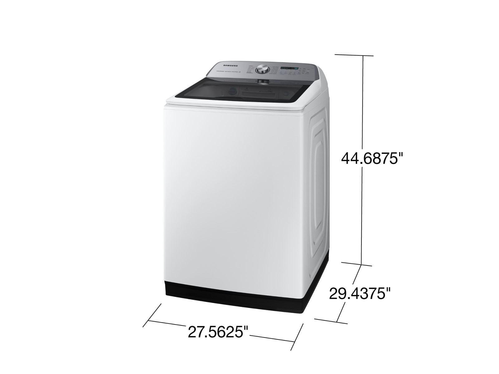 Thumbnail image of 5.2 cu. ft. Large Capacity Smart Top Load Washer with Super Speed Wash in White