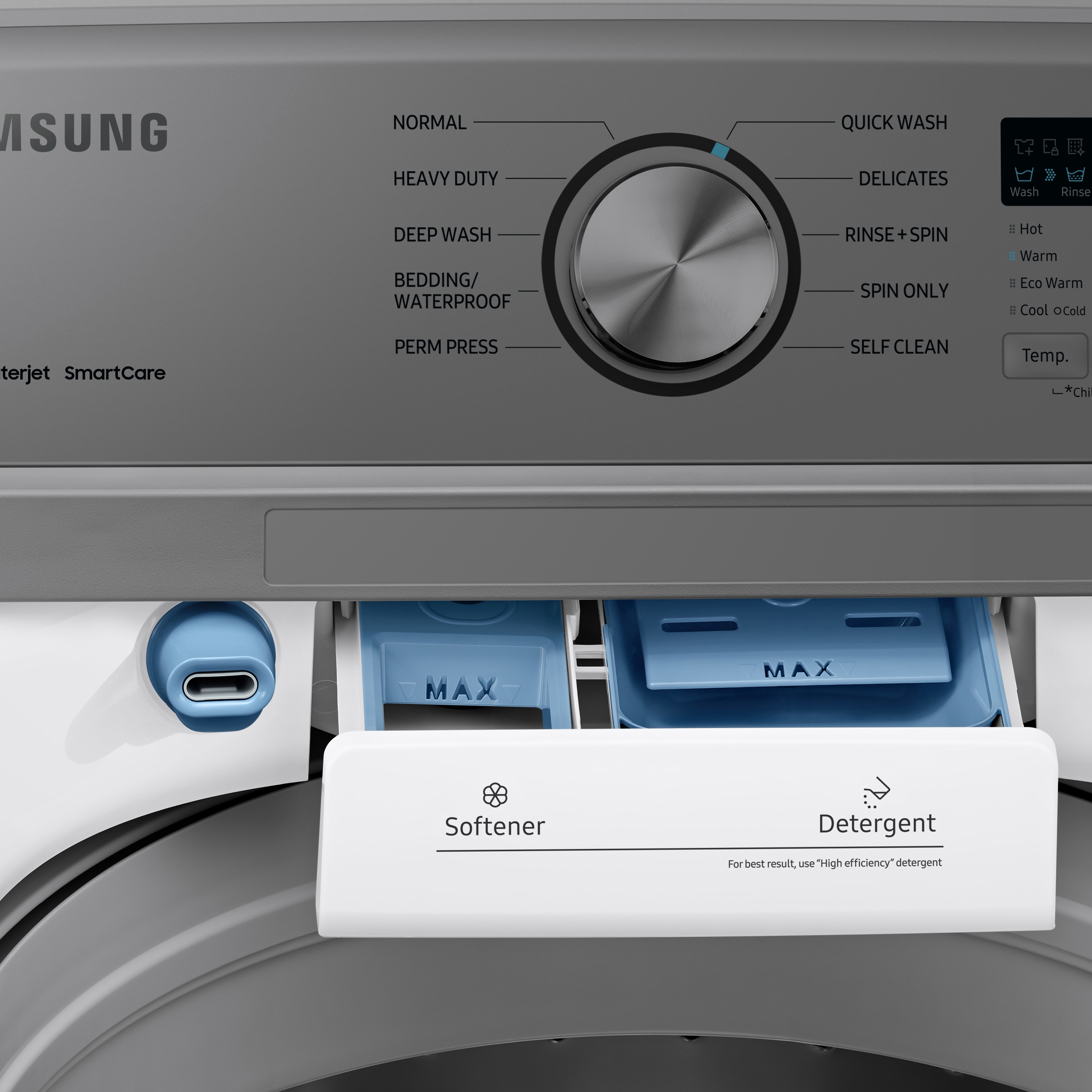 Thumbnail image of 4.5 cu. ft. Capacity Top Load Washer with Active WaterJet in White