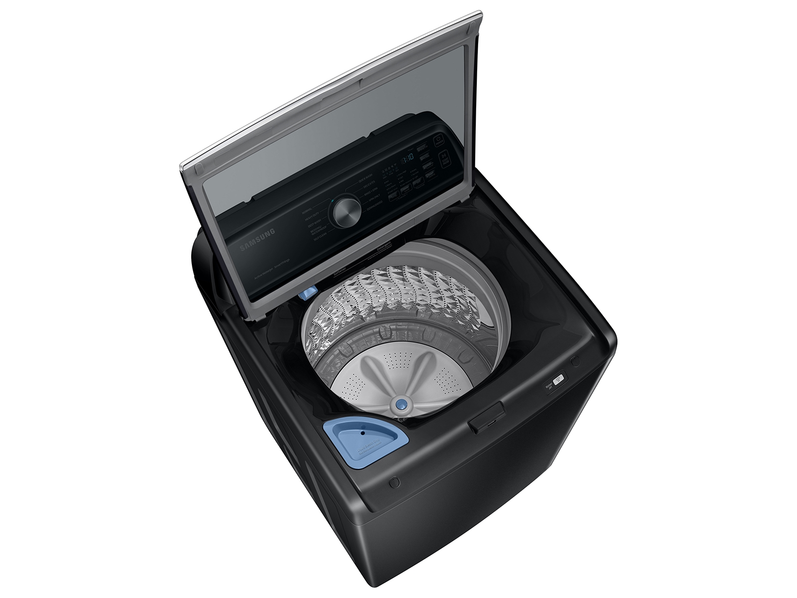 Thumbnail image of 4.7 cu. ft. Large Capacity Smart Top Load Washer with Active WaterJet in Brushed Black