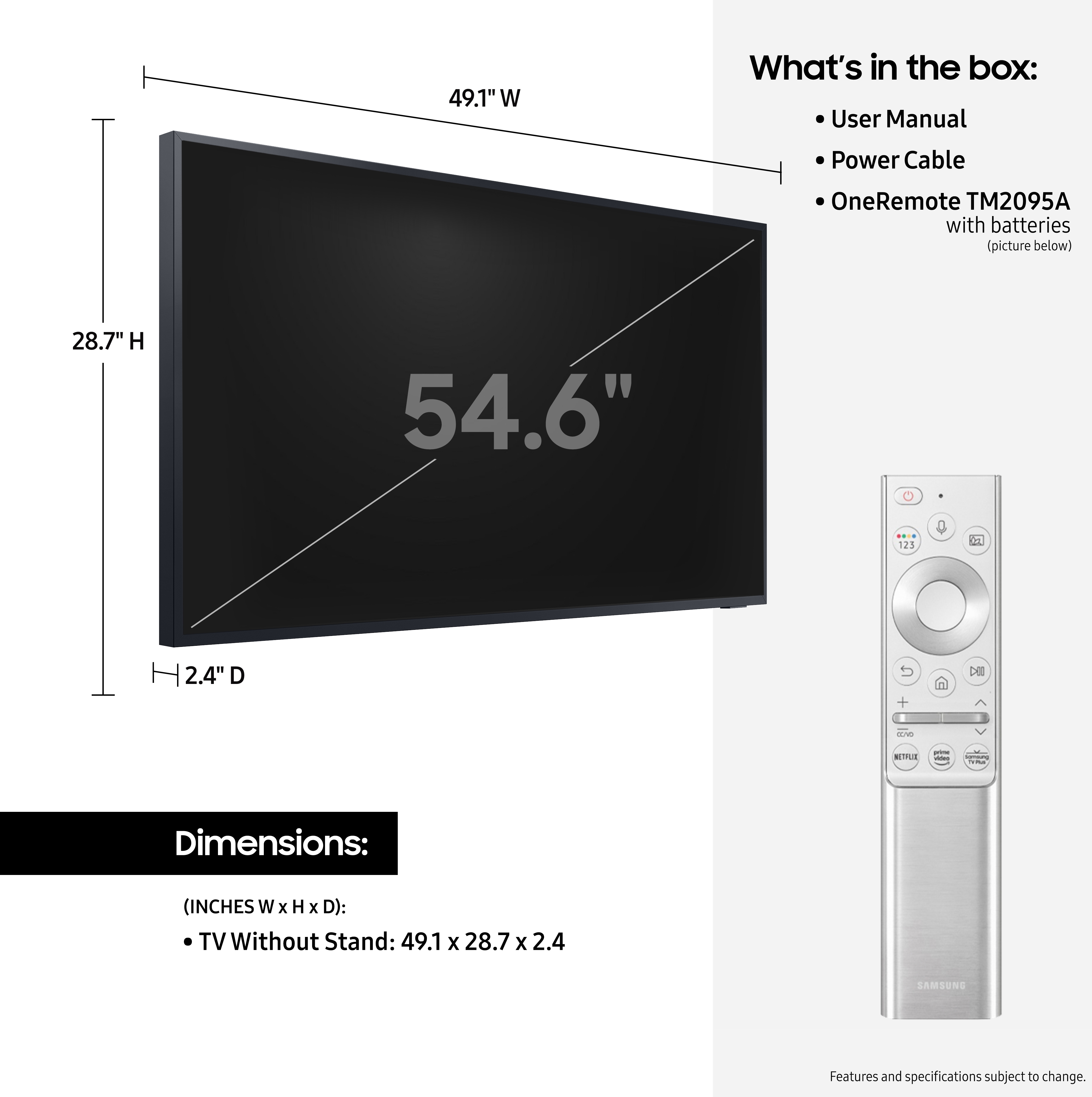 Thumbnail image of 55” Class The Terrace Partial Sun QLED 4K LST7T (2021)